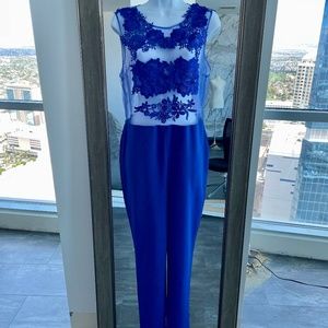IRIS sleeveless jumpsuit pants